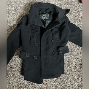 Black winter coat